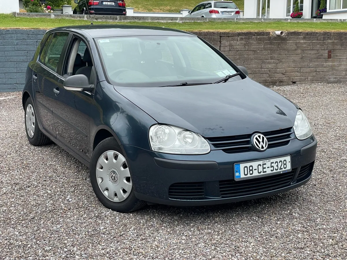 08 Vw Golf 1.9tdi nct and tax - Image 1