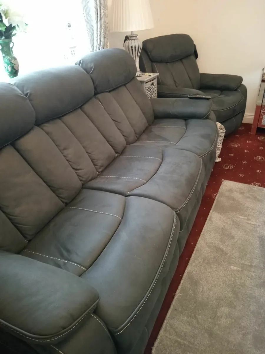 3 piece  As New Recliner  Suite - Image 1