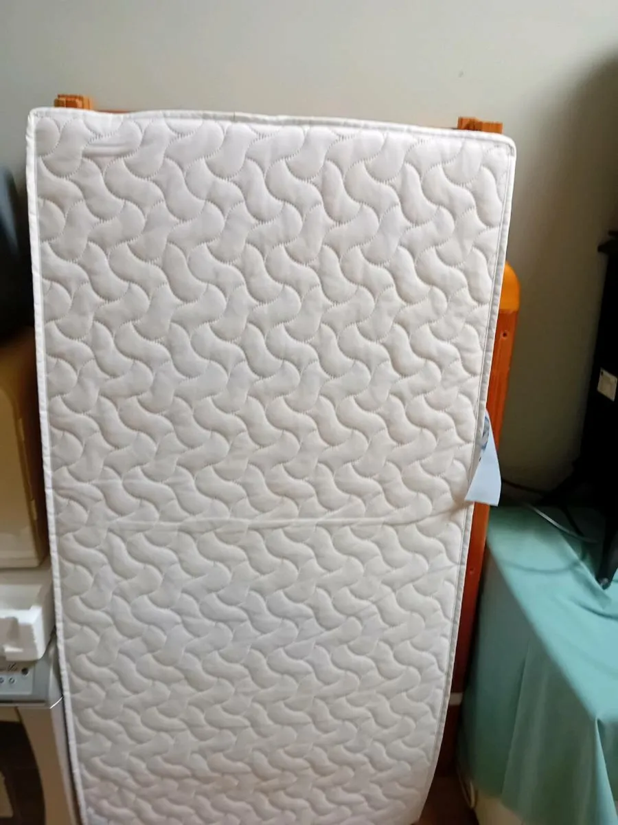 BABYS COT + QUALITY MATTRESS - Image 2