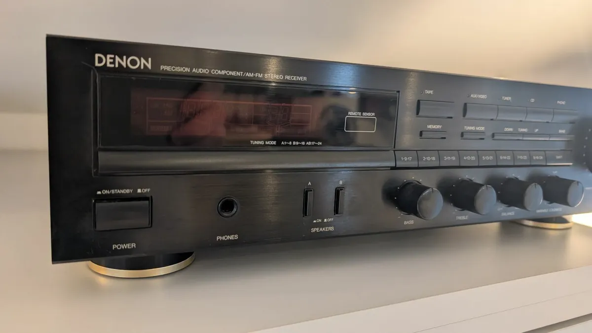 Denon DRA-325R Stereo Receiver - Image 1