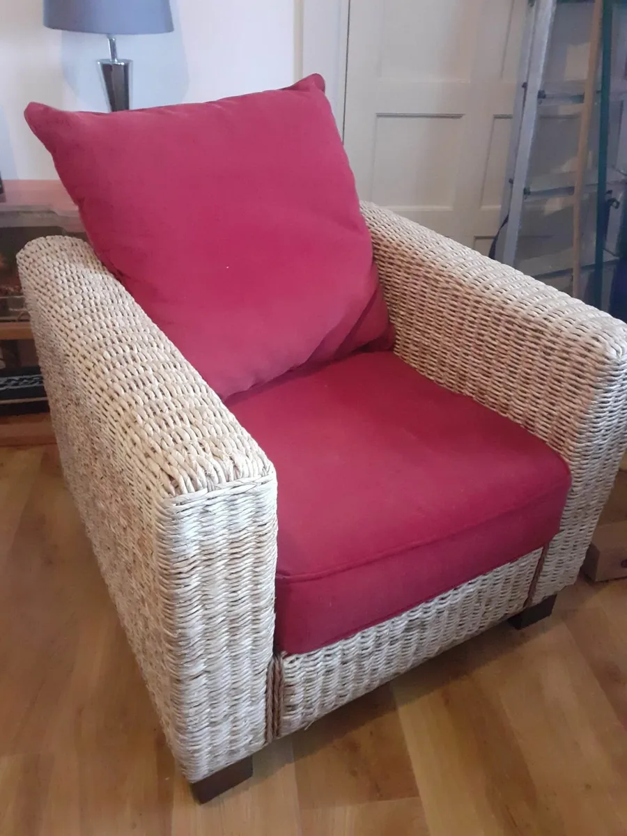 cane furniture set - Image 2