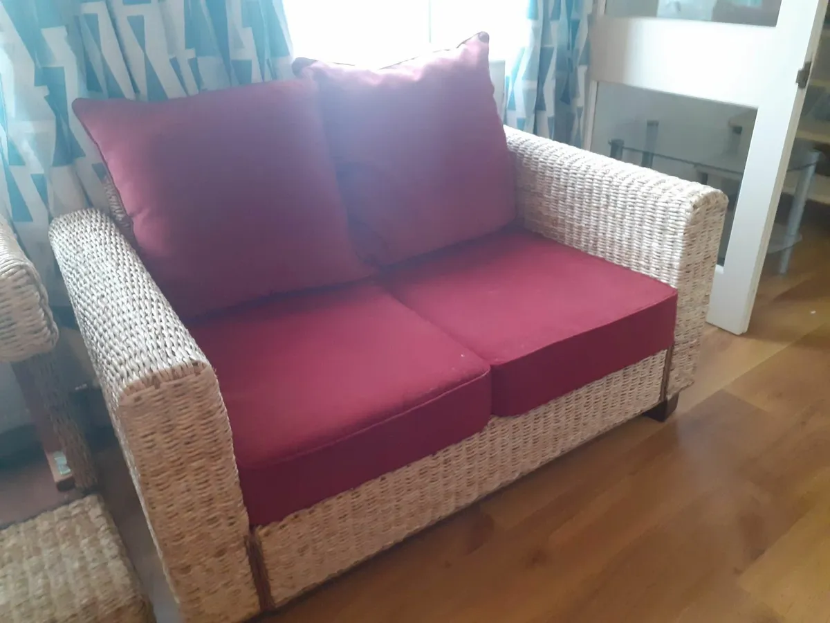 cane furniture set - Image 3
