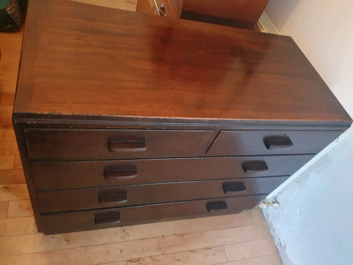 Mcintosh teak chest  mid century 1953 rare - Image 2