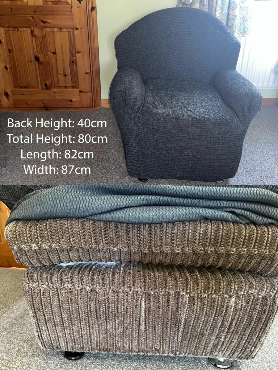 Armchair with Removable Cover
