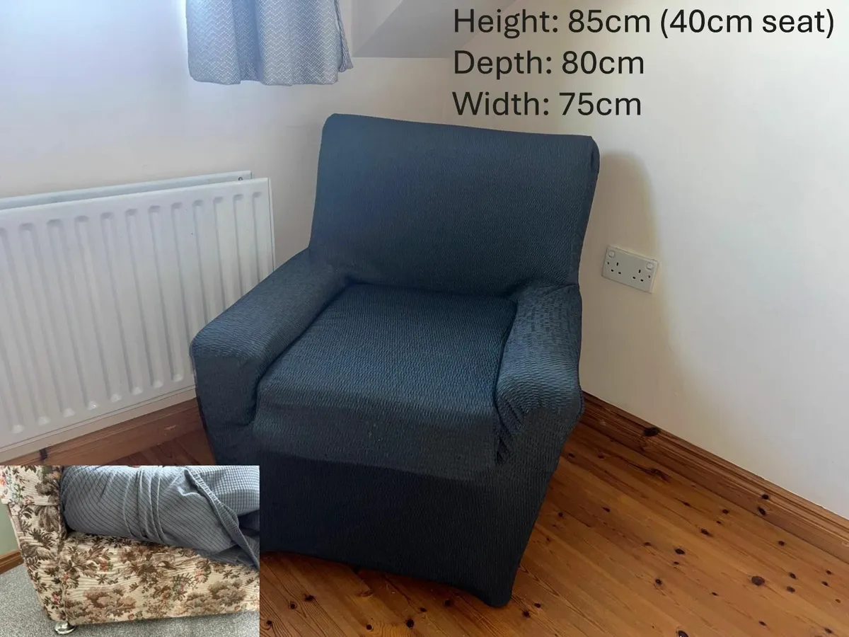 Armchair with Removable Cover