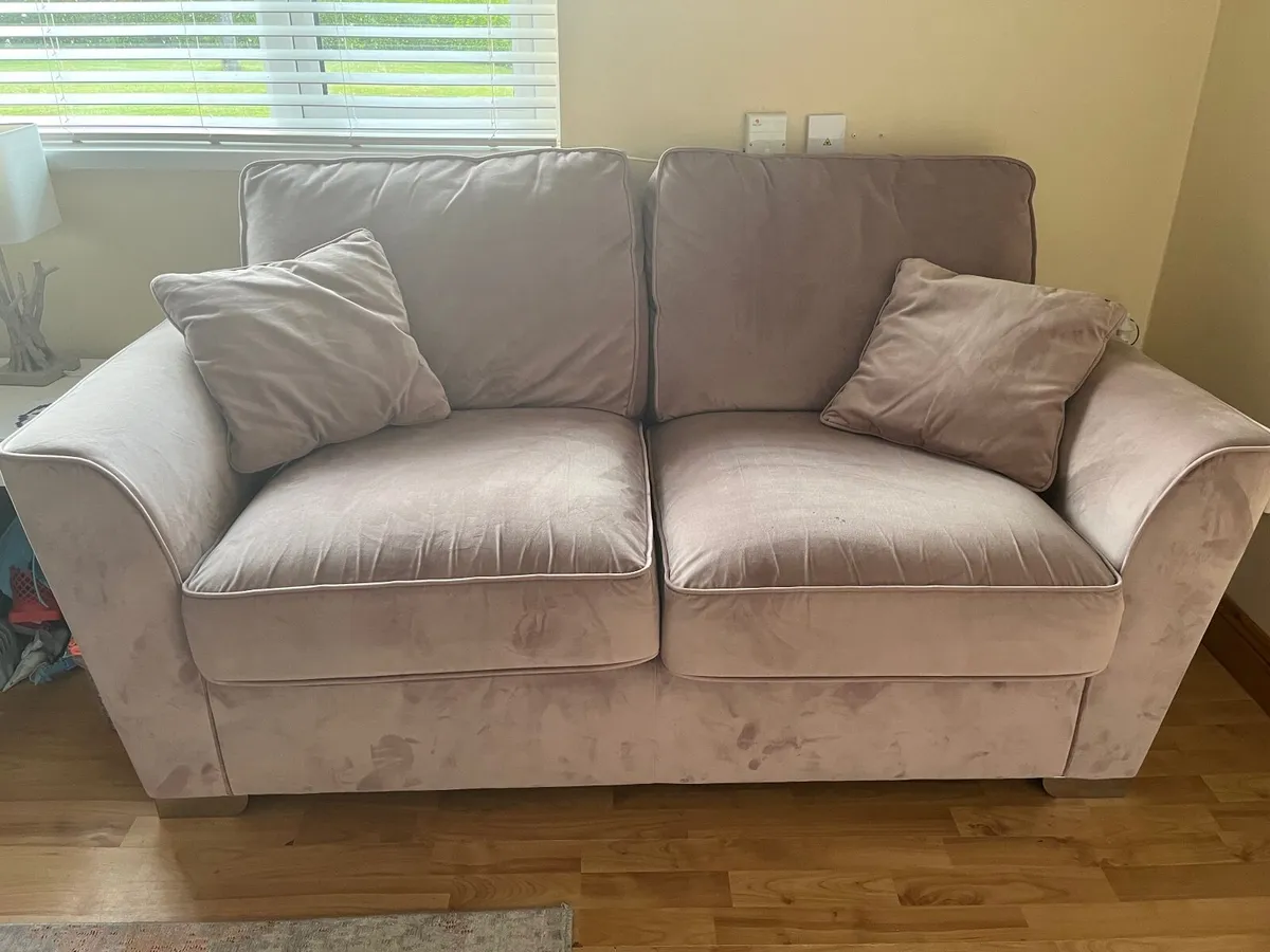 Dusty Pink Couch