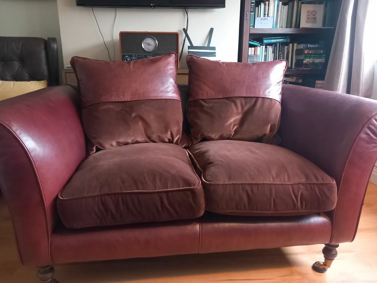 leather sofa - Image 1