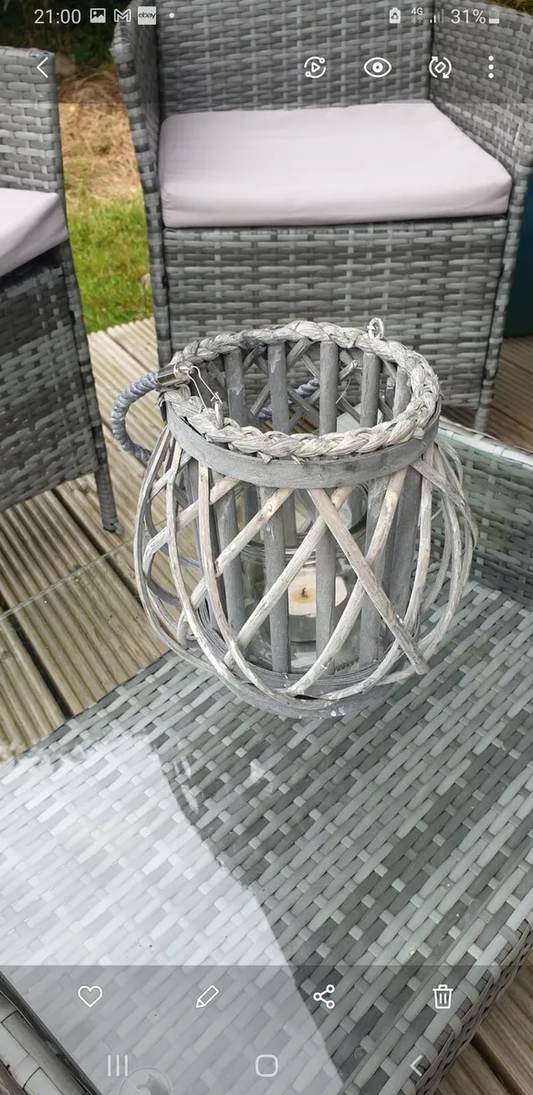 Wicker lanterns - Image 3