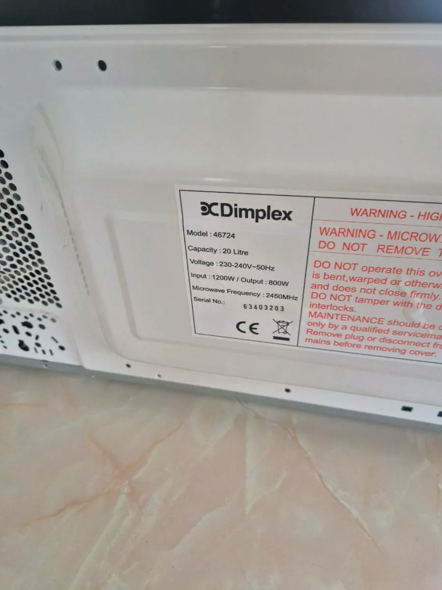 Dimplex microwave - Image 4