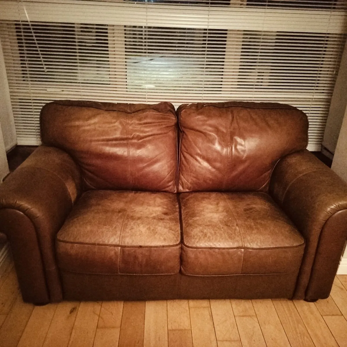 Leather couch