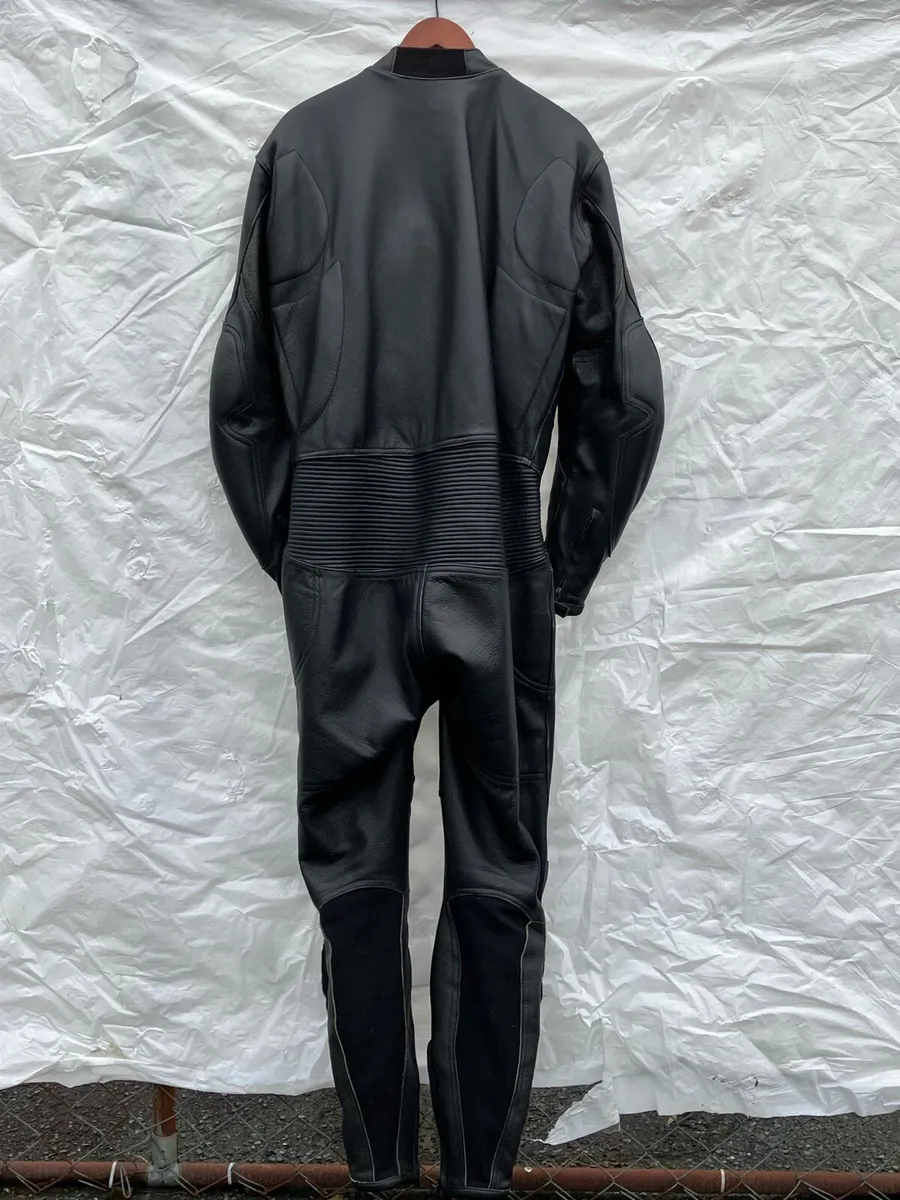 Triumph One Piece Leather Motorcycle Suit - Image 3
