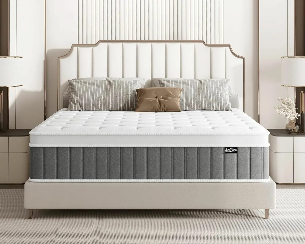Double Mattresses Memory Foam Comfort 135x190x30cm - Image 1
