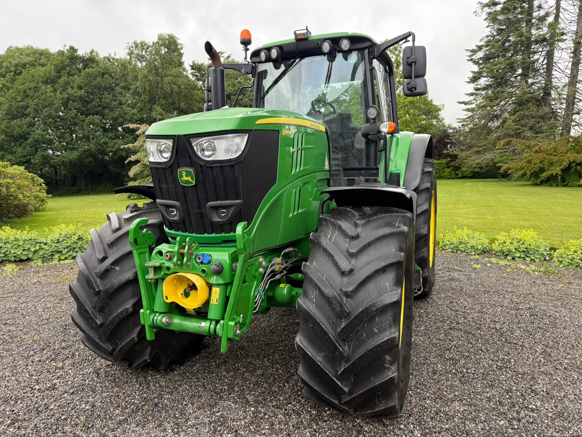 2020 John Deere 6195M *2400 hours* MINT! €92950 - Image 3