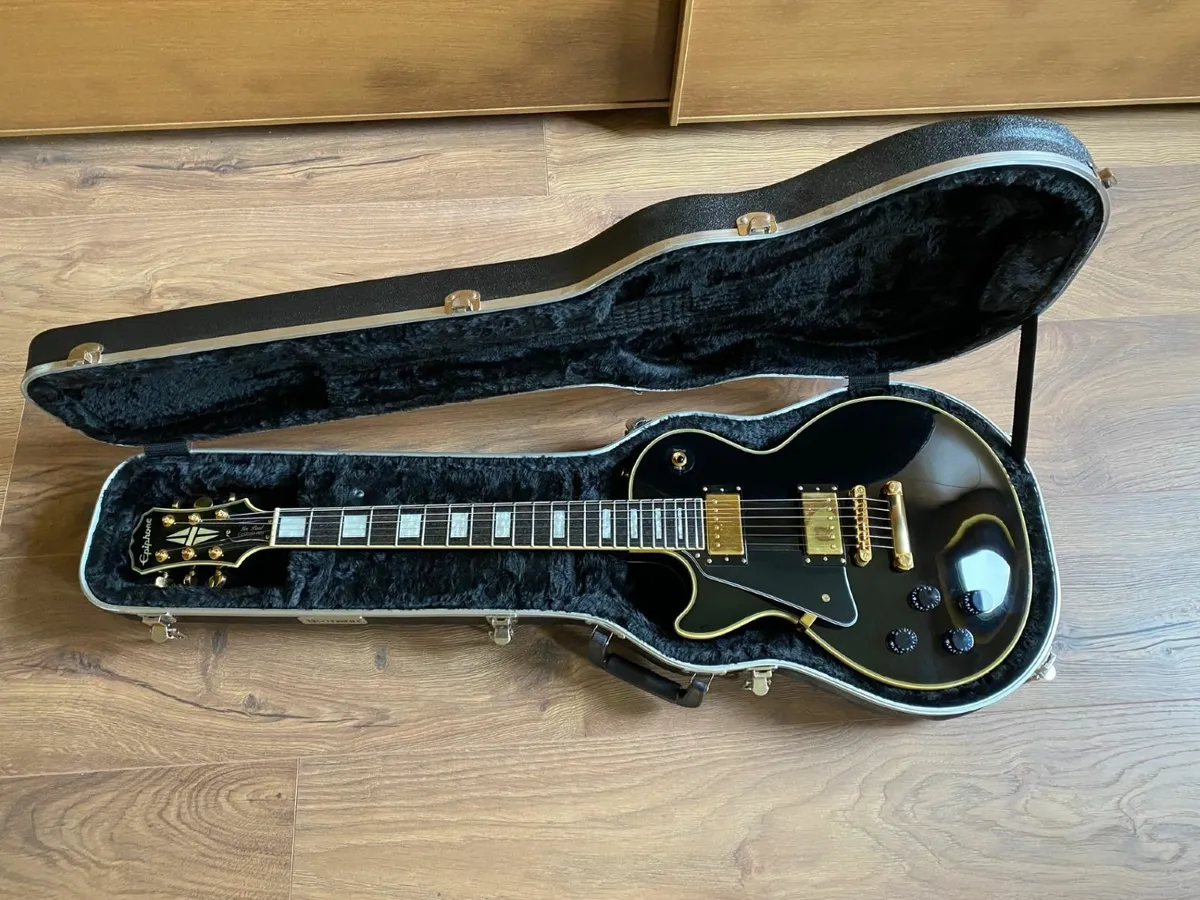 Epiphone Les Paul Custom Pro Left-handed + amp - Image 2