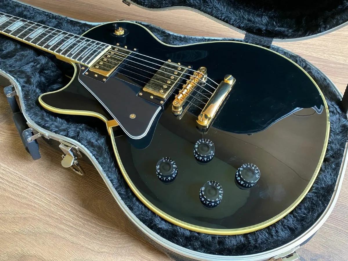 Epiphone Les Paul Custom Pro Left-handed + amp - Image 3