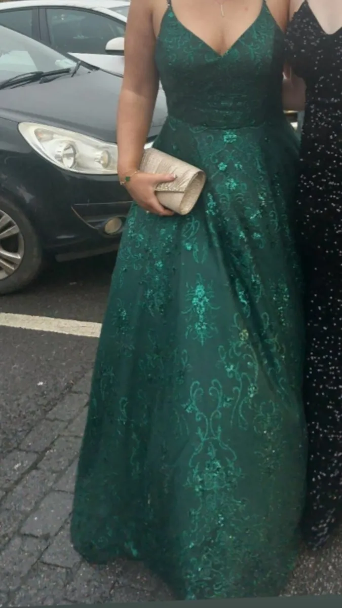 Forest Green Debs/Ty Ball dress from Be Fabulous - Image 1