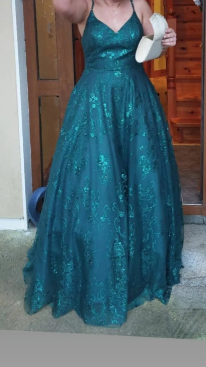 Forest Green Debs/Ty Ball dress from Be Fabulous - Image 2