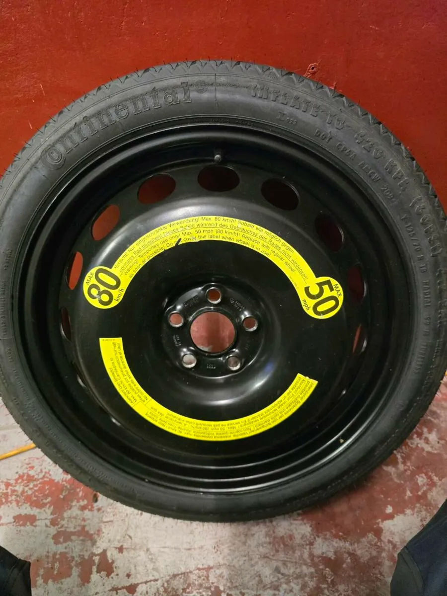 Vw Passat space saver spare wheel - Image 1