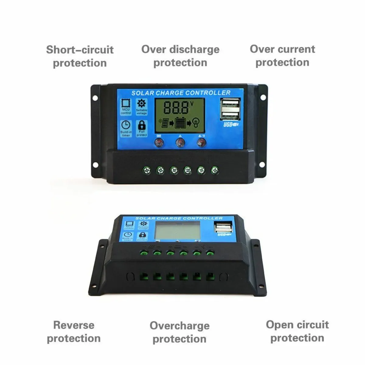 Solar Charge Controller 12V/24V 30Amp for Boat - Image 2