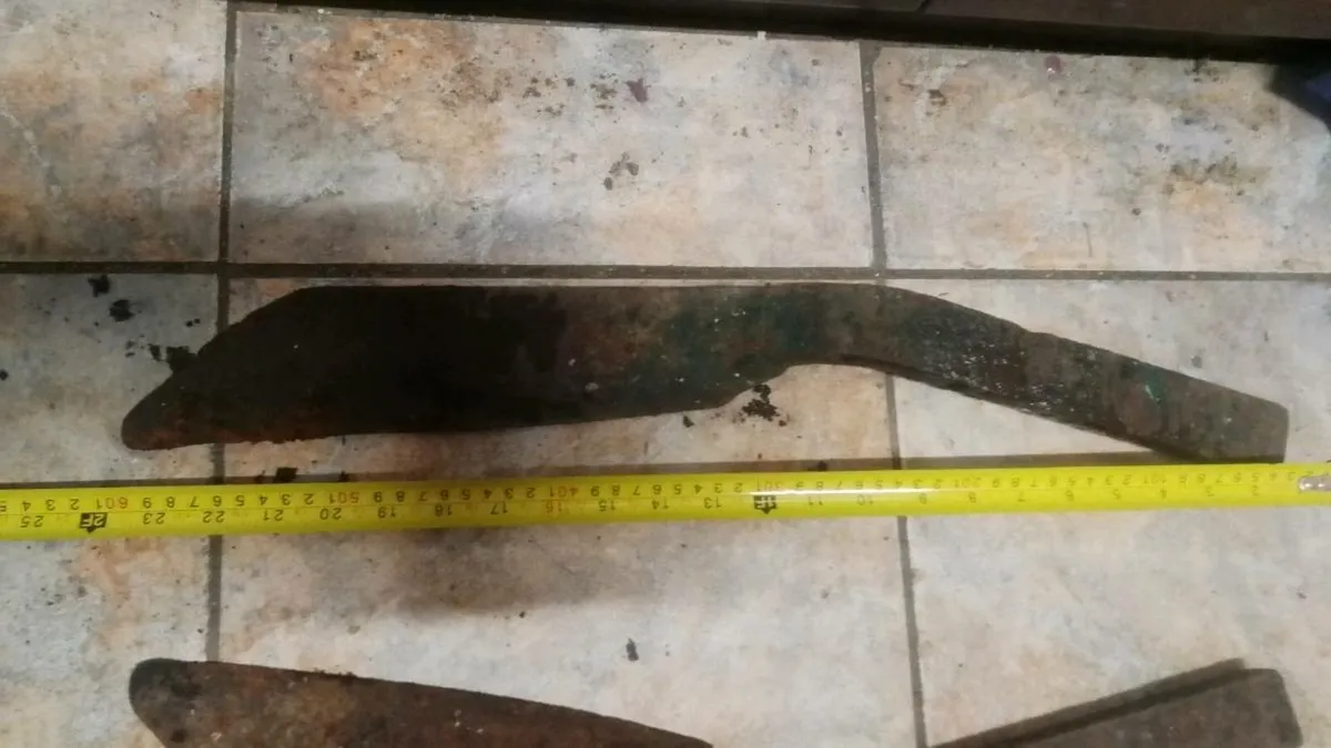 Ifor Williams skids ( 8 ft )..also Bamford   knife - Image 2