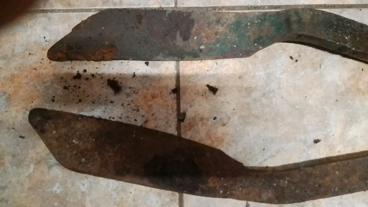 Ifor Williams skids ( 8 ft )..also Bamford   knife - Image 3