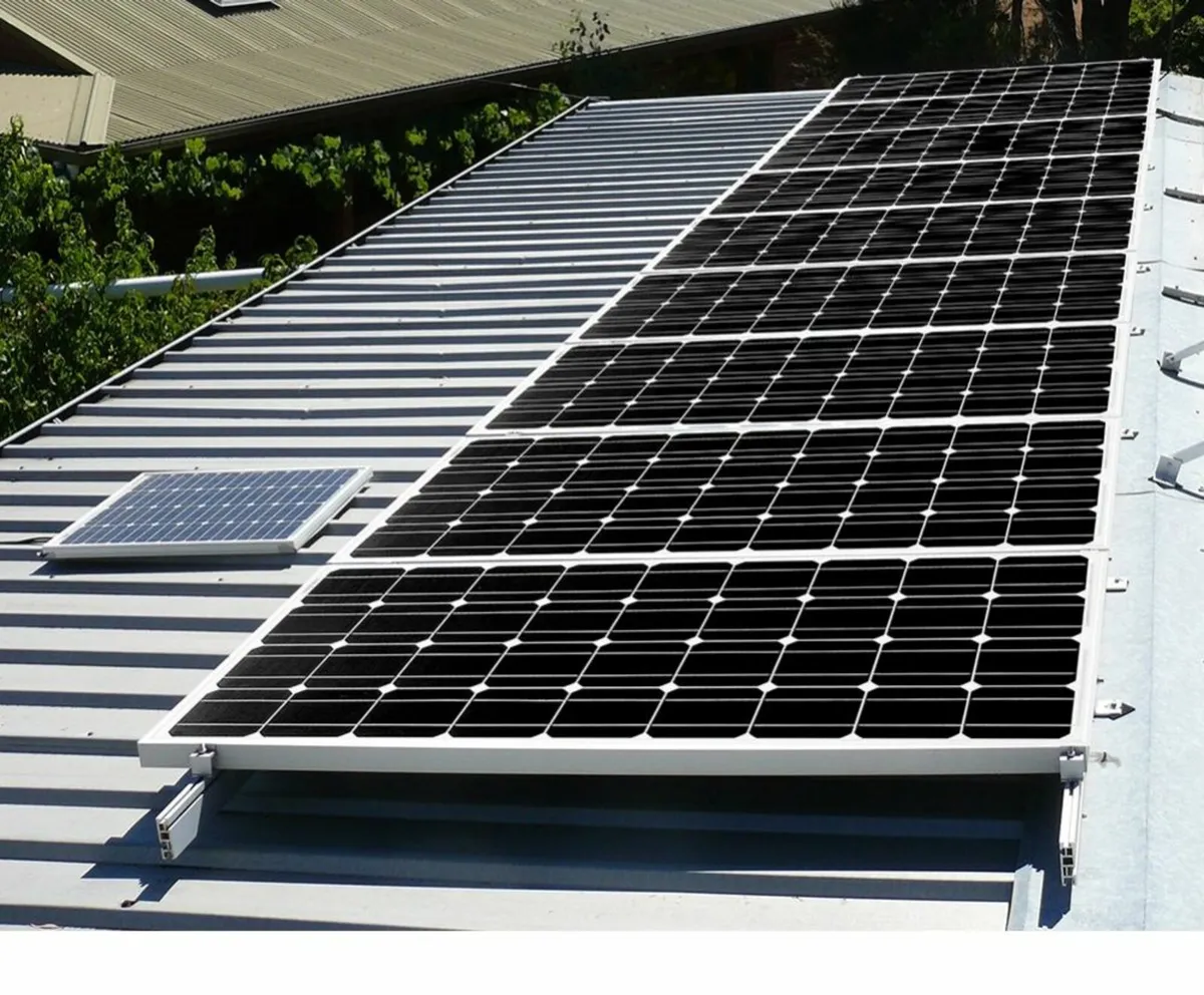 100W 12V Solar Panel for boat cruiser barge yacht - Image 1