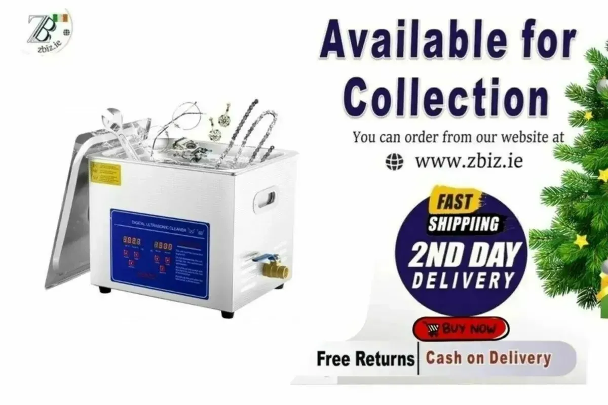 6L Ultrasonic Washing Machine Tub Cleaner - Image 1