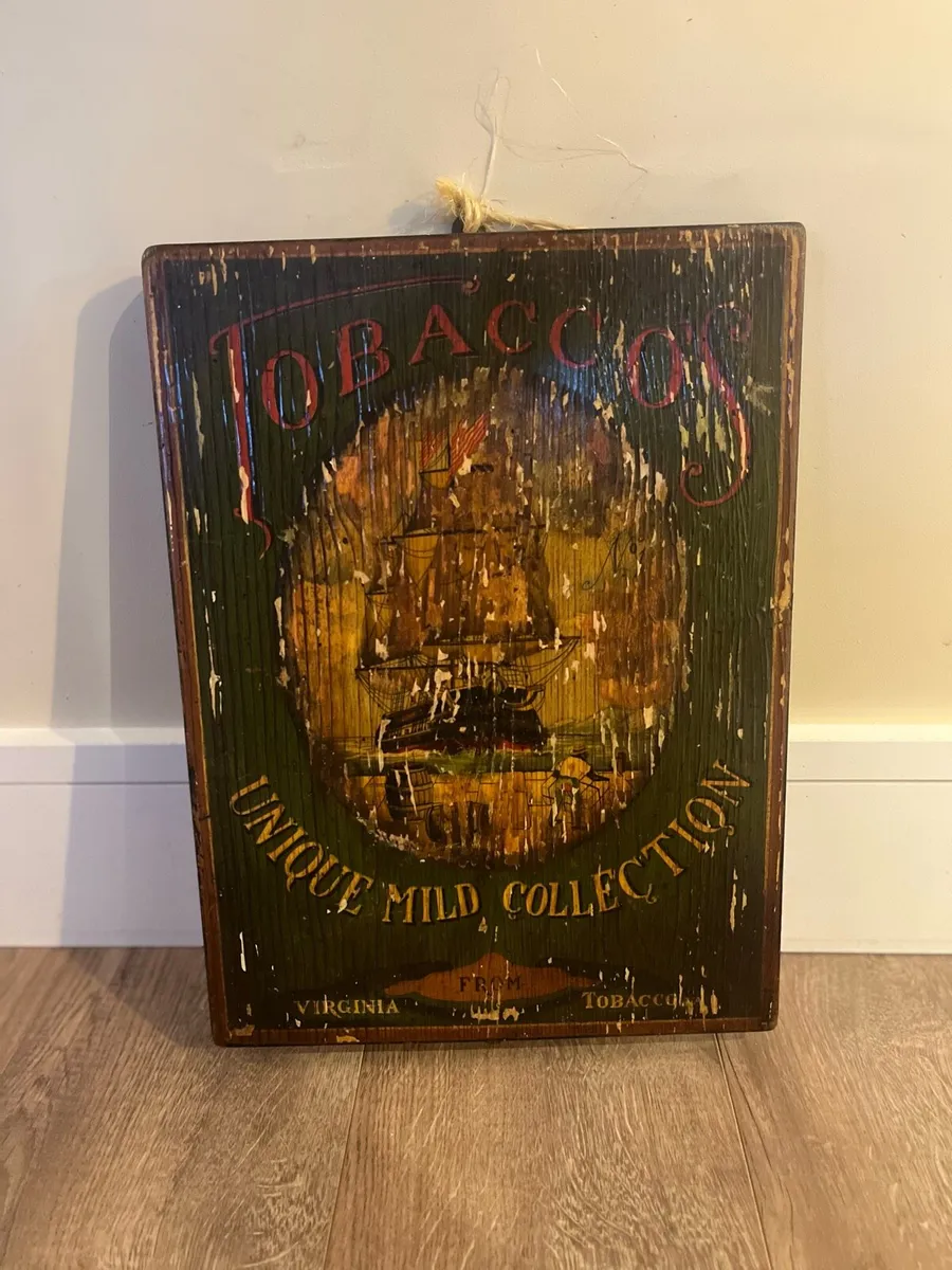 Vintage Virginia Tobacco Sign - Image 1