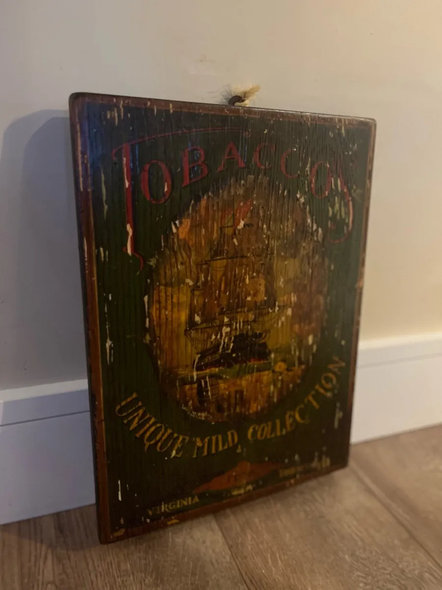Vintage Virginia Tobacco Sign - Image 3
