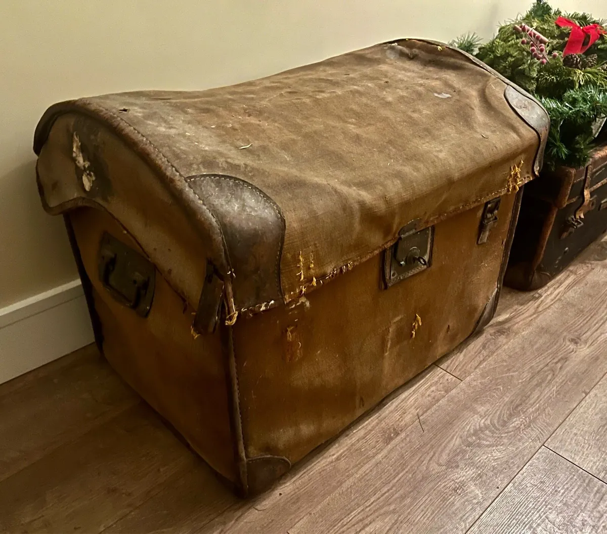 Victorian Wicker Coach Chest - Image 2