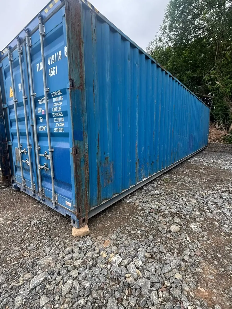 Used 40ft High Cube Containers - Image 1