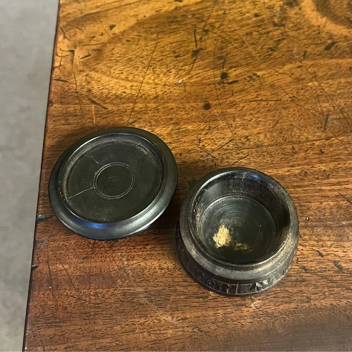 Victorian Killarney Box Oak Pill box - Image 2