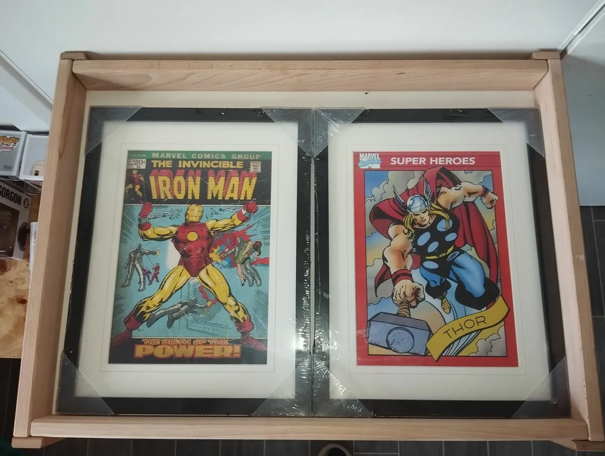 Framed Superhero Prints 35e or 20 e each - Image 3