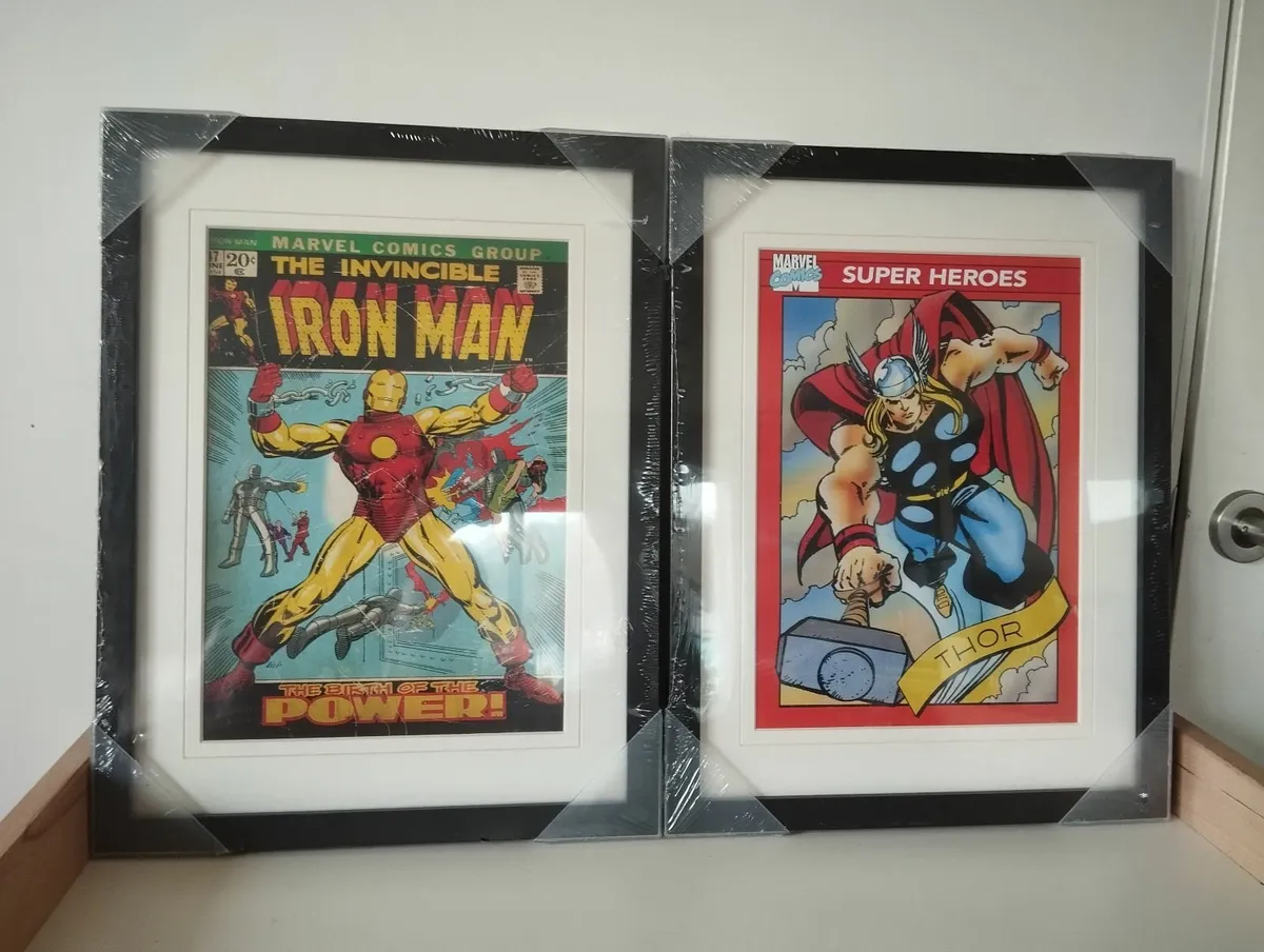Framed Superhero Prints 35e or 20 e each - Image 4