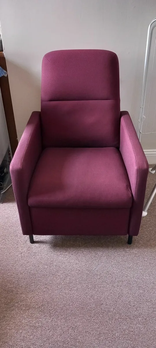 Sofa one seat with reclining back and footrest - Image 2