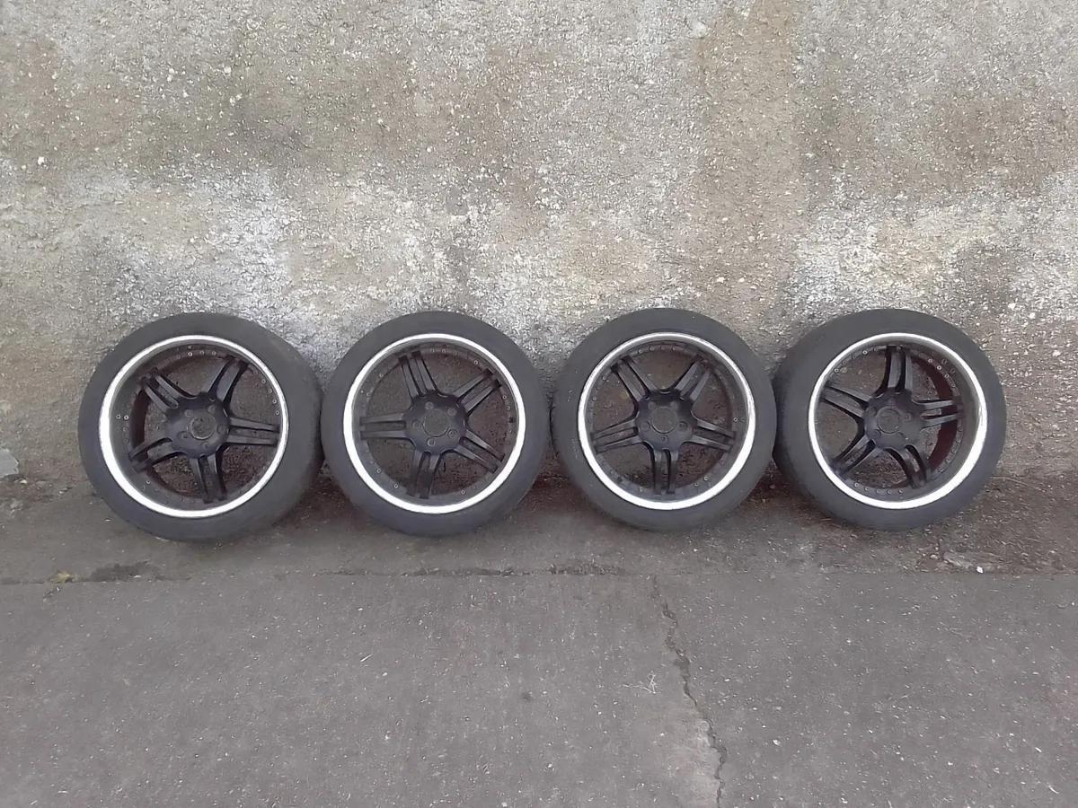 18" Deep dish alloys 5x112 --VW/Audi - Image 3