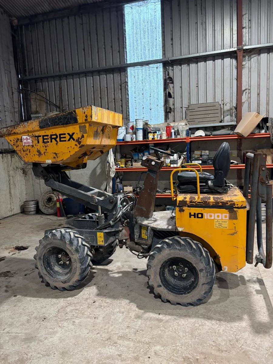 Terex HD 1000 1 ton dumper - Image 2