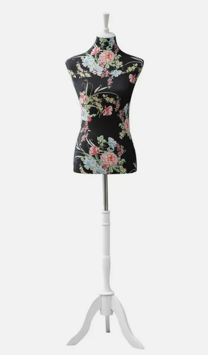 New Womens Tailor Bust (Dark Floral) FREE Delivery - Image 2