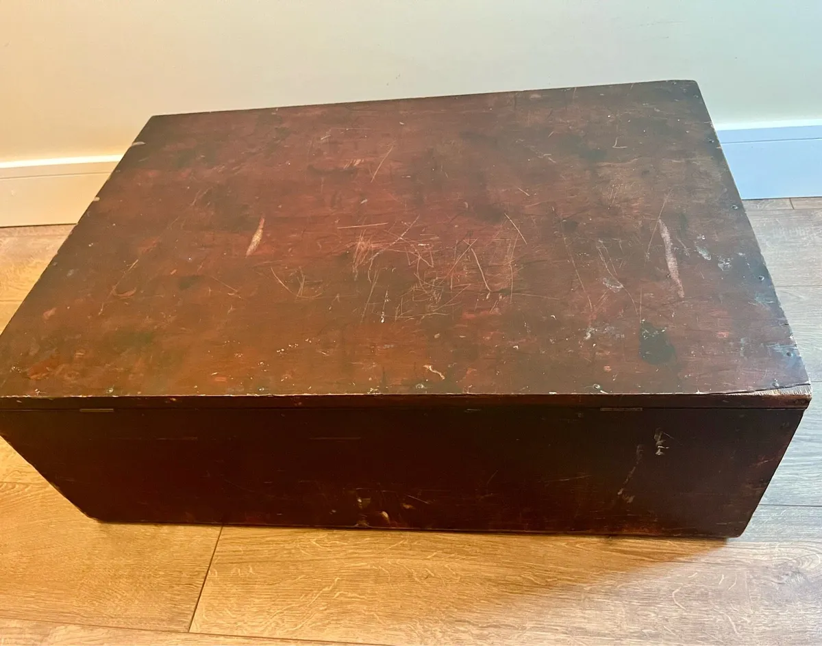 Antique Blanket Chest - Image 3