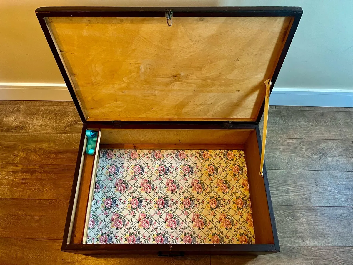 Antique Blanket Chest - Image 4
