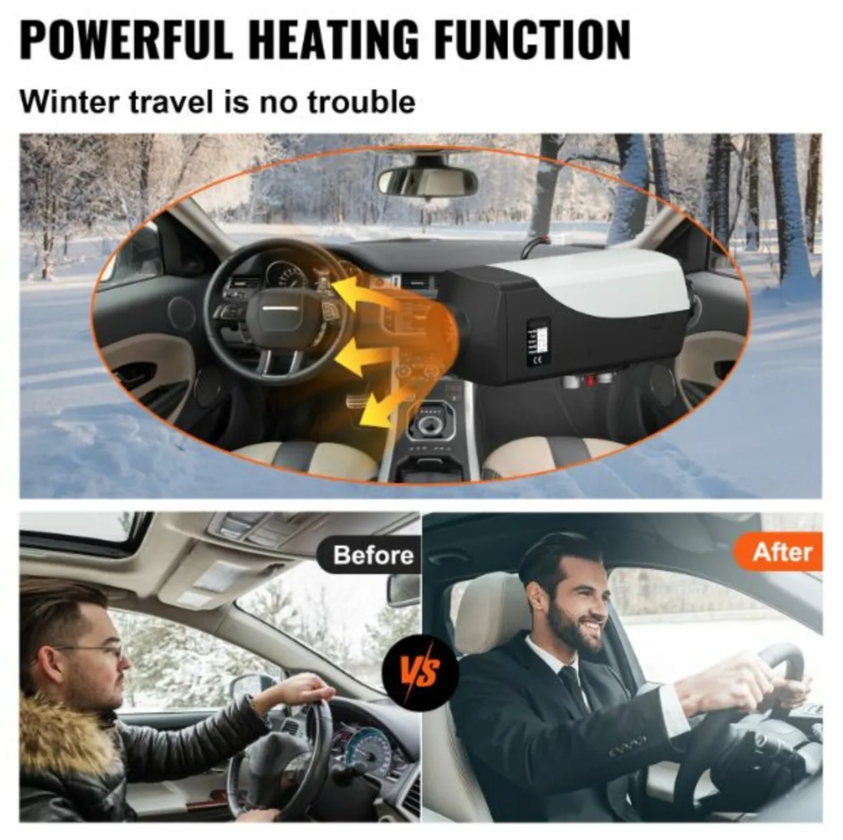 5KW 12V Diesel Parking Heater with LCD Monitor - Image 2