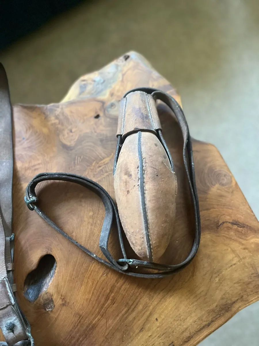 Victorian Sam Browne Belt and Holster Signed - Image 4