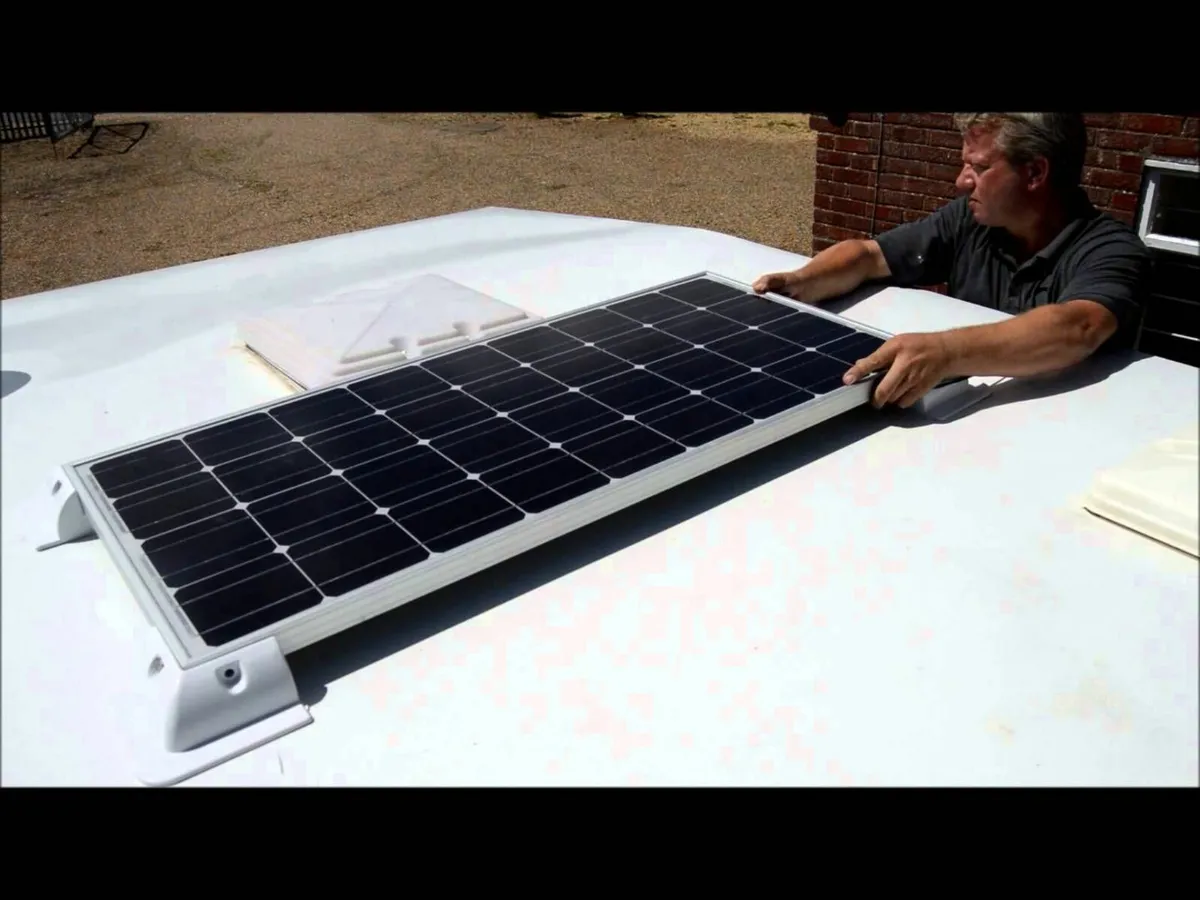 Brackets for boat or barge solar panels - Image 3