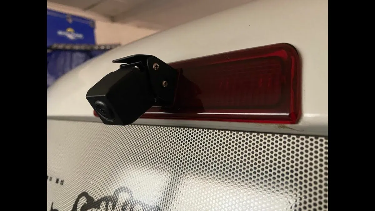5" VW Caddy Brake light reversing camera Kit - Image 2