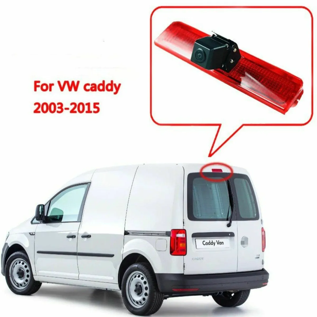 5" VW Caddy Brake light reversing camera Kit - Image 3