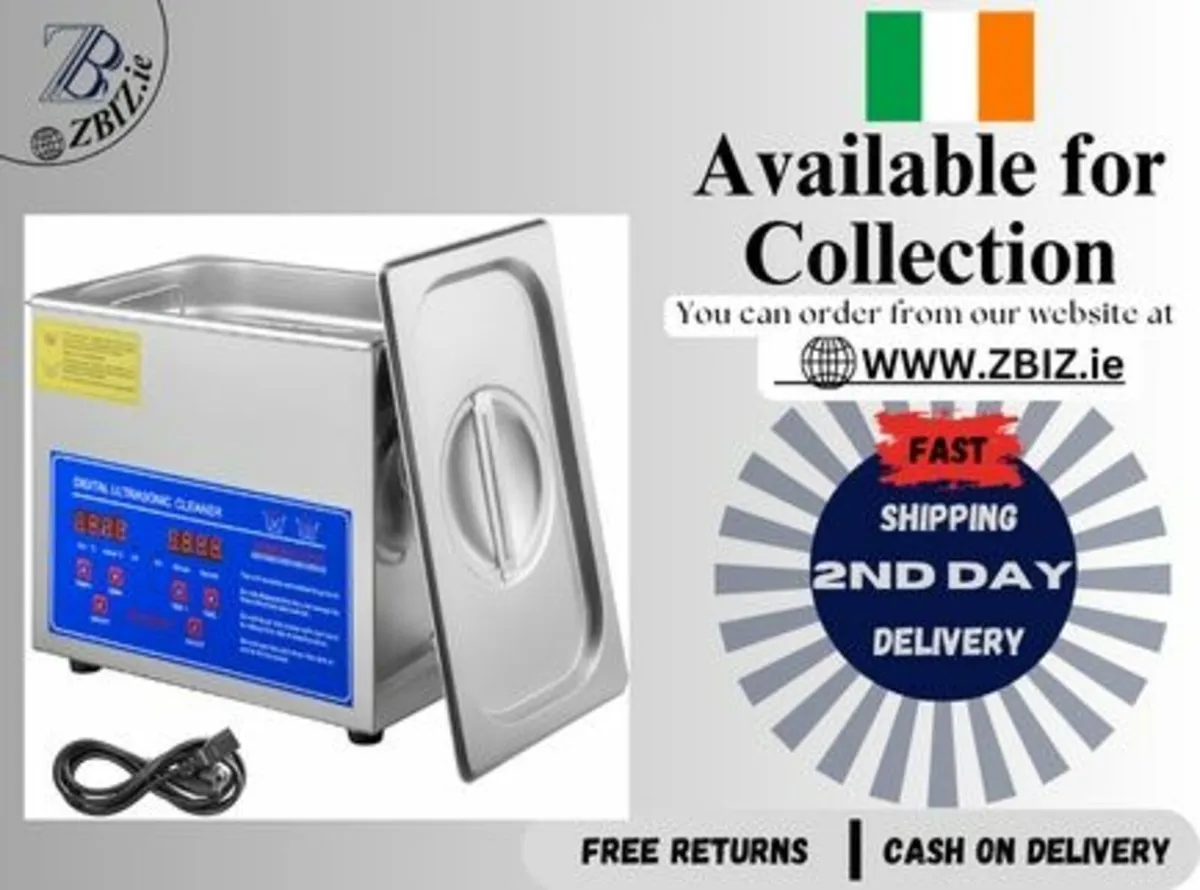 10L Ultrasonic Washing Machine For Professionals - Image 1