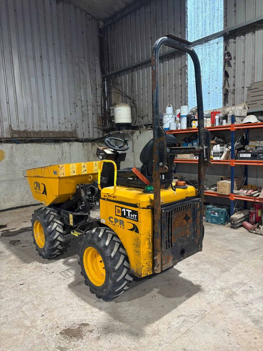 Jcb 1 ton hi tip dumper - Image 3