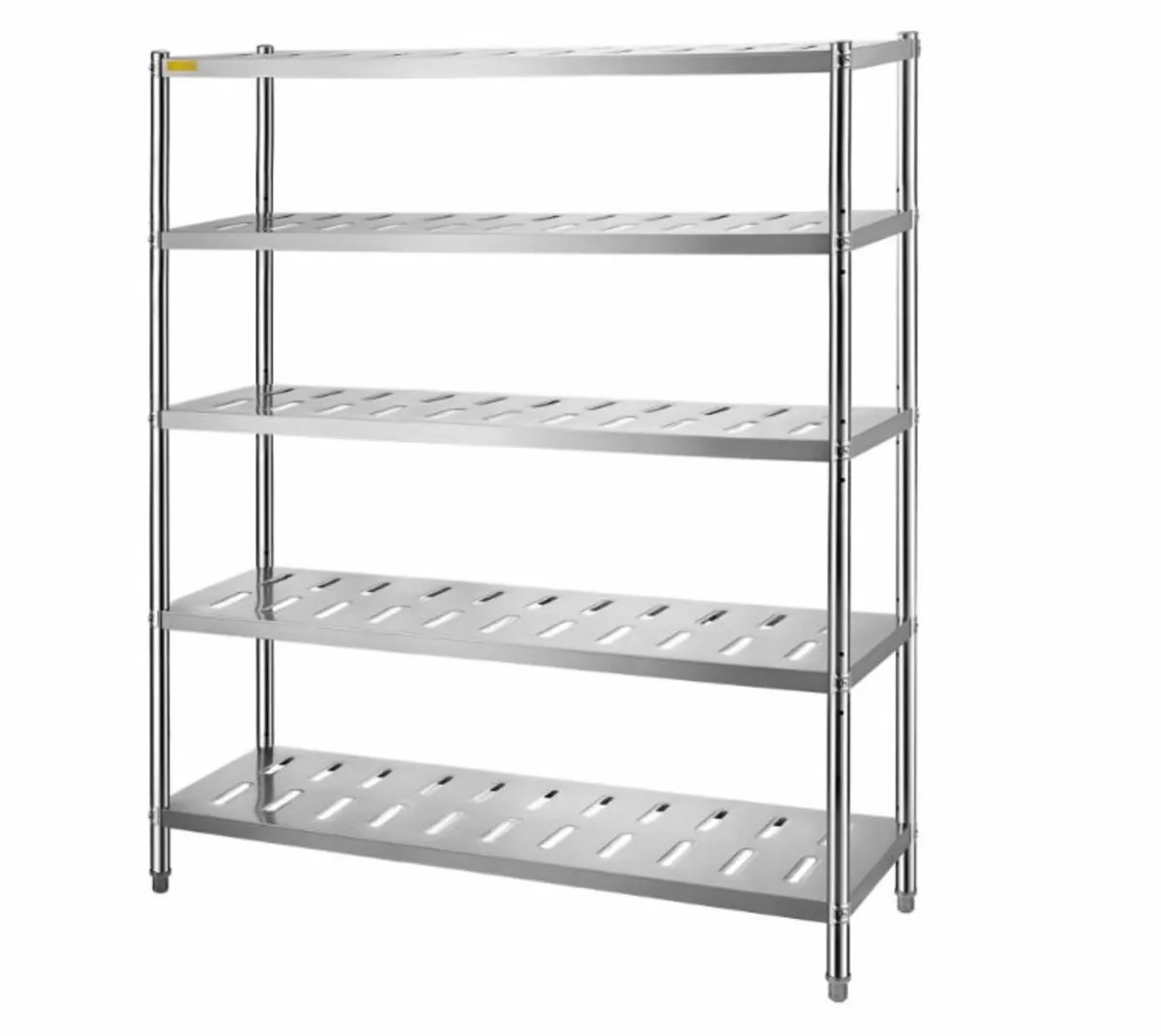5-Tier Storage Stainless Steel Garage Shelf - Image 1