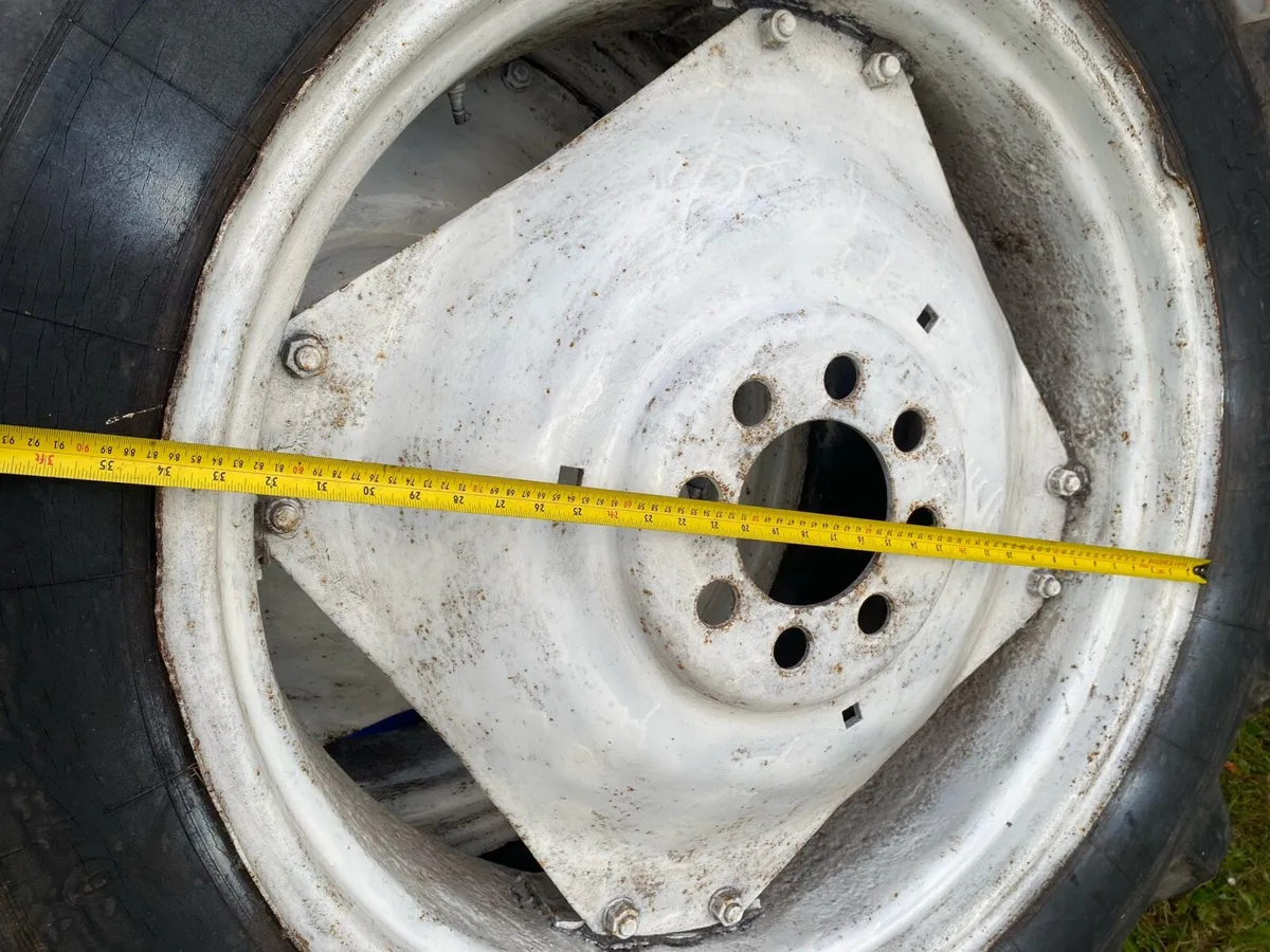 Set of Tractor Back Wheels - Image 4