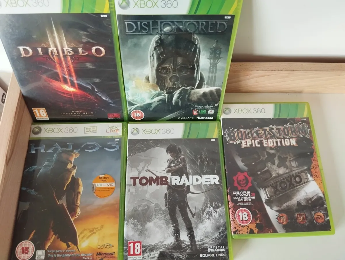 Xbox 360 Games 6e Each or 5 for 25 - Image 1